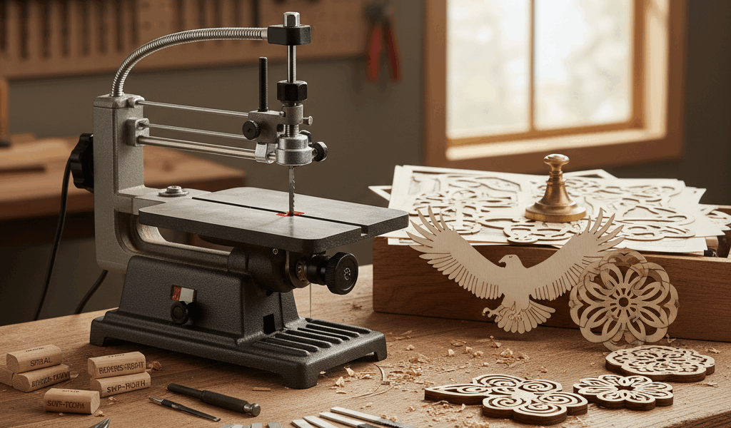 Scroll Saw Basics - Blade Selection and Pattern Cutting