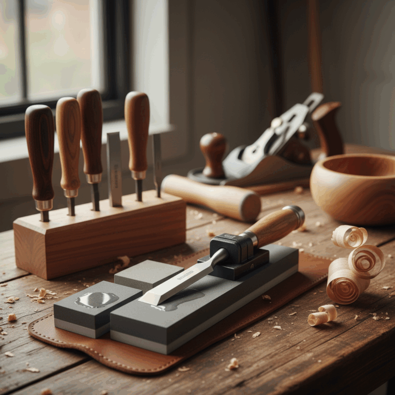 Sharpening Chisels - Stones, Guides, and Getting Scary Sharp