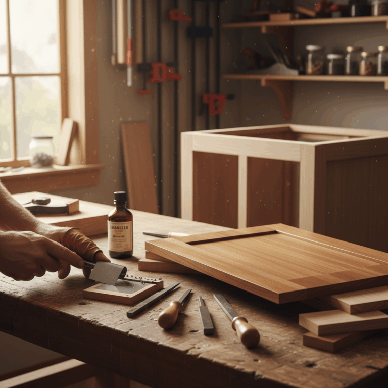 Cabinet Scraper Sharpening - Hook, Burnish, and Perfect E...
