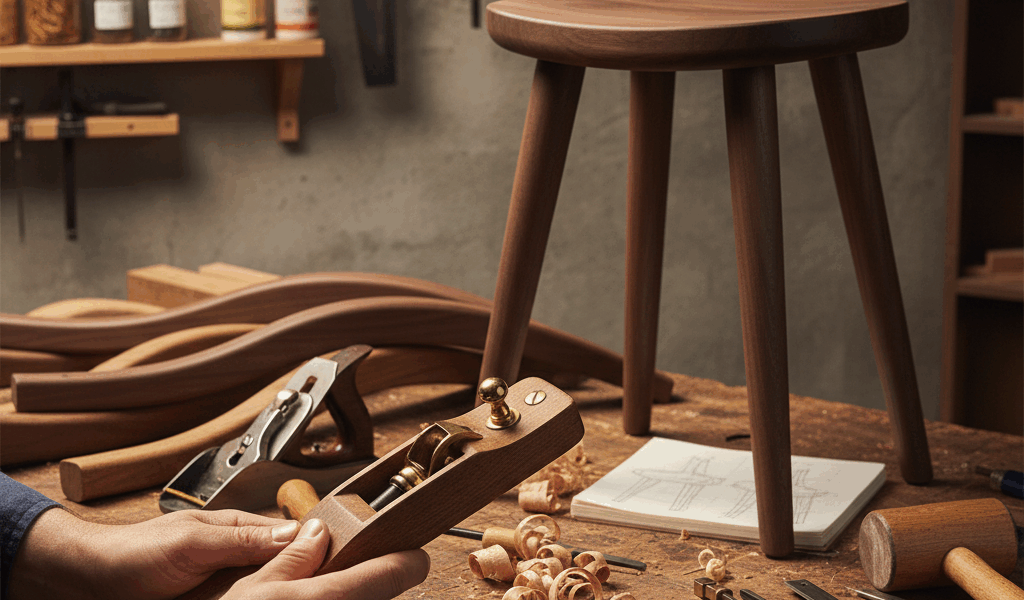 Spokeshave Technique - Shaping Curves Like a Hand Tool Ma...