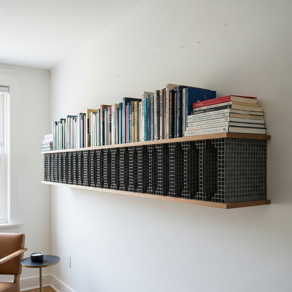 How to Build a Floating Shelf That Won’t Sag