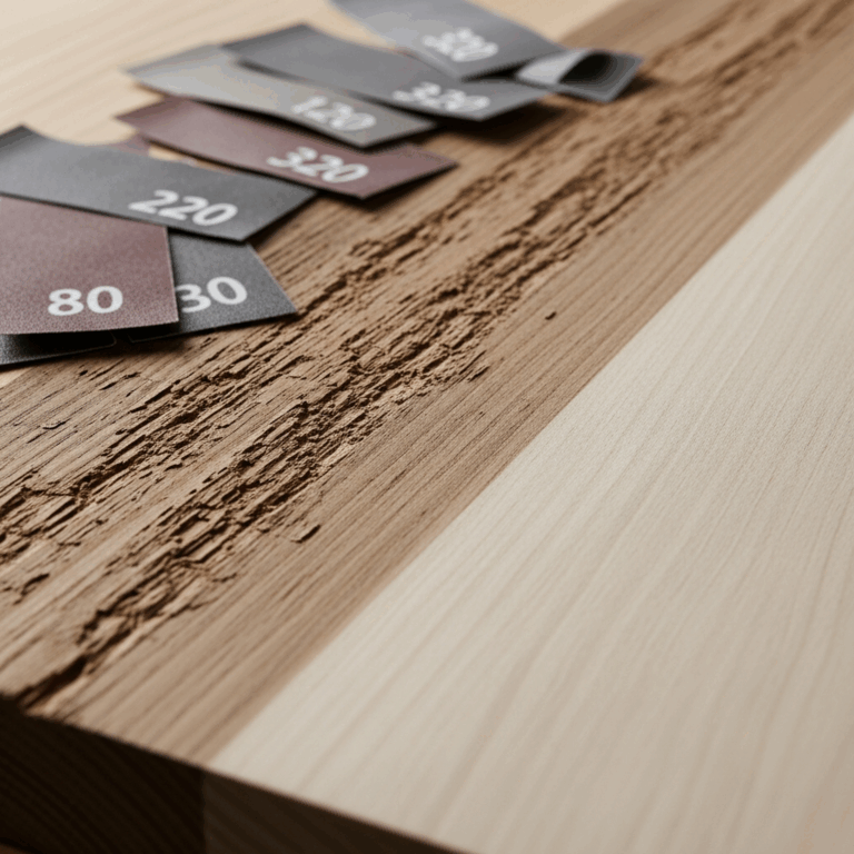Sandpaper Grit Sequence for Wood Wrong Order Fixes