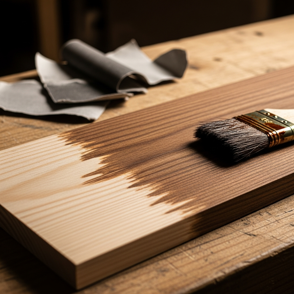 Wood Grain Raising After Staining and How to Fix It