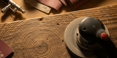 Orbital Sander Leaving Swirl Marks on Wood Fix