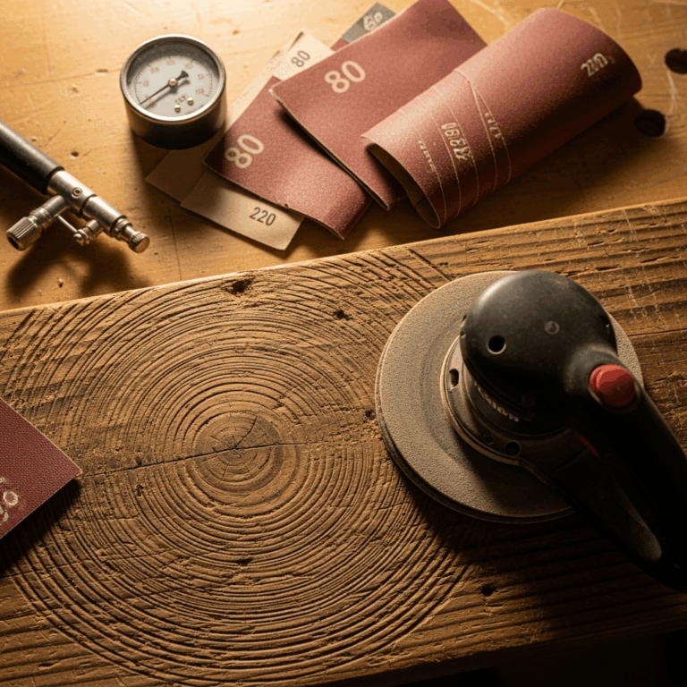 Orbital Sander Leaving Swirl Marks on Wood Fix