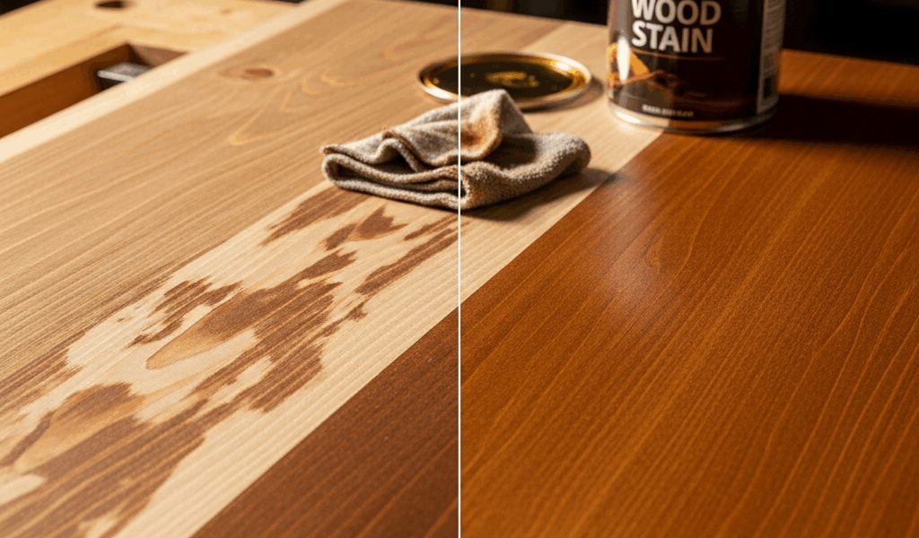 Wood Stain Not Absorbing Evenly Causes and Fixes