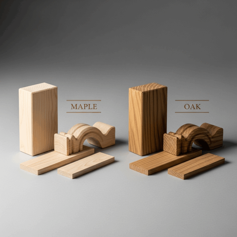 Professional photograph related to: Maple vs Oak for Furniture — Which Wood Should You Choose?. High