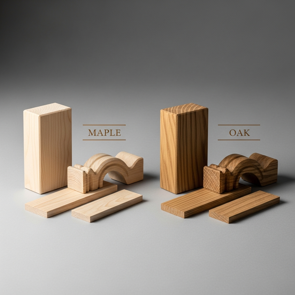 Maple vs Oak for Furniture — Which Wood Should You Choose?