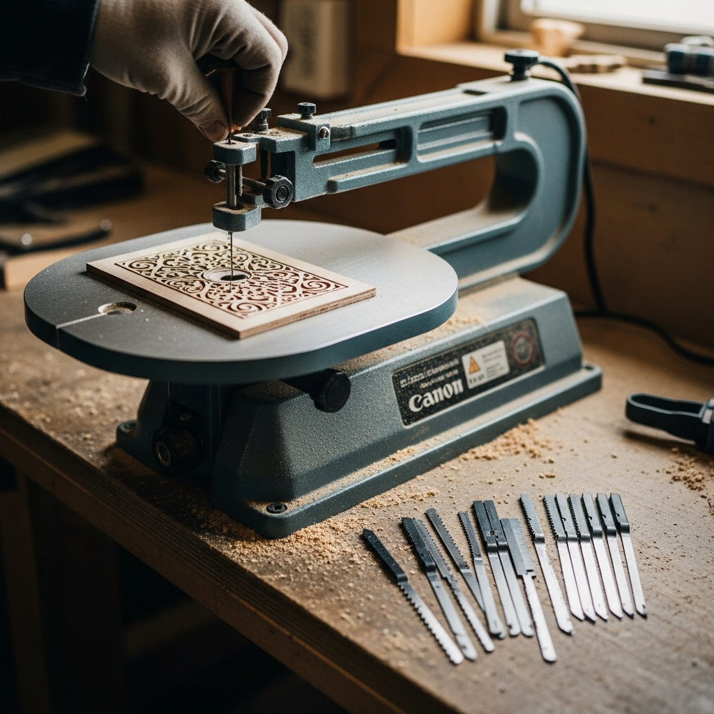 Scroll Saw Basics - Blade Selection and Pattern Cutting