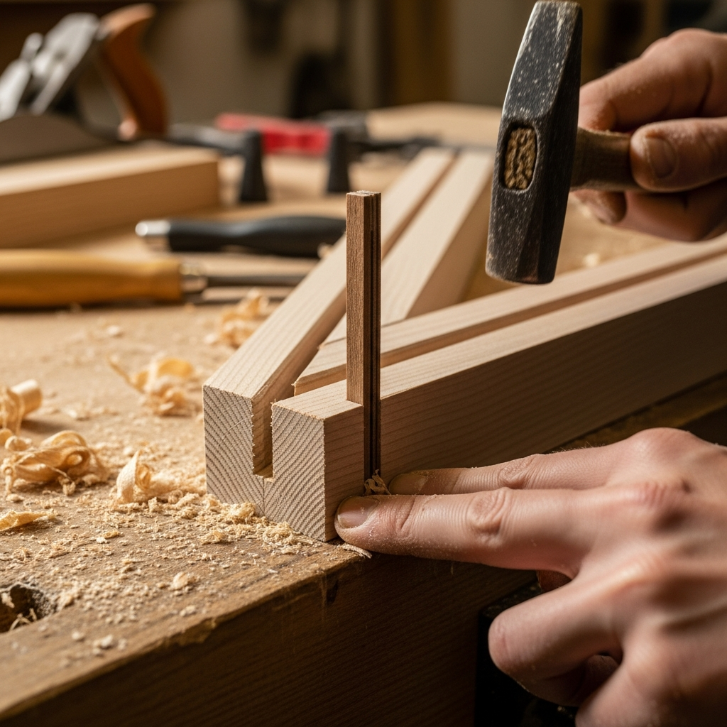 Strengthening Miter Joints - Splines, Keys, and Reinforce...