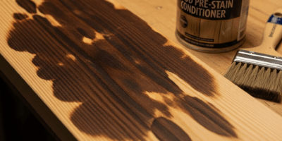 Wood Stain Blotching on Pine How to Fix It