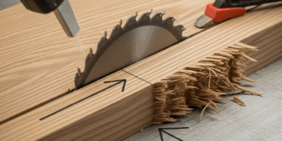 Wood Tearout on Table Saw How to Stop It