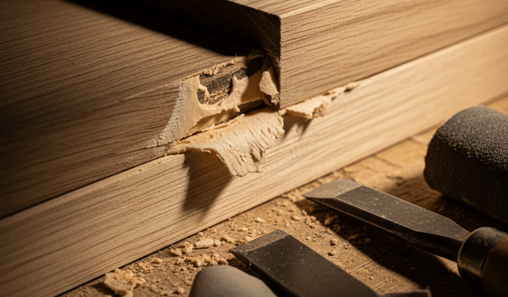 Wood Filler Not Sticking to Edges How to Fix