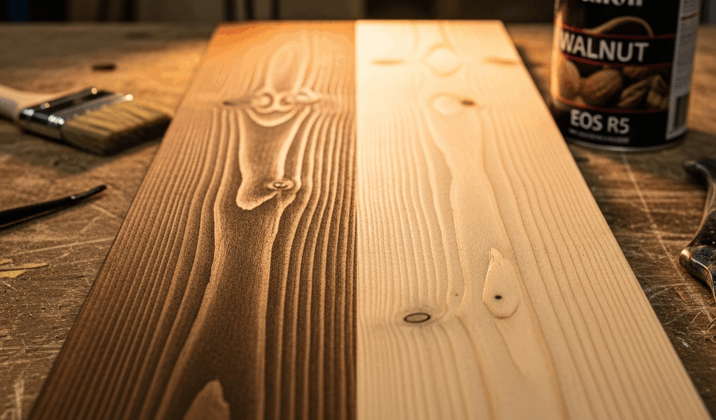 Wood Stain Color Too Dark After First Coat