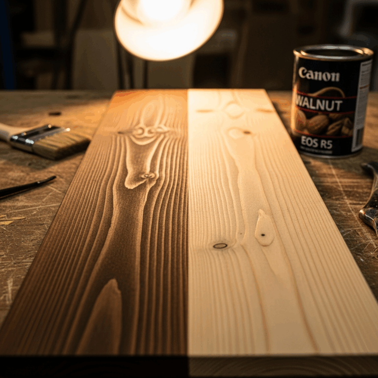 Wood Stain Color Too Dark After First Coat